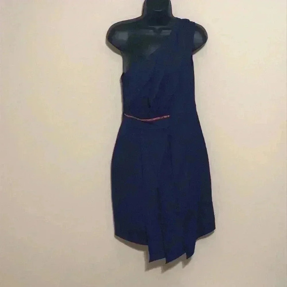 Sachin + Babi Athena One Shoulder Dress Size 4 - Picture 3 of 8